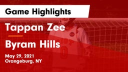 Tappan Zee  vs Byram Hills  Game Highlights - May 29, 2021