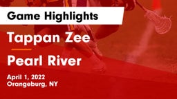 Tappan Zee  vs Pearl River  Game Highlights - April 1, 2022