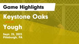 Keystone Oaks  vs Yough  Game Highlights - Sept. 25, 2023