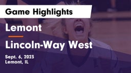Lemont  vs Lincoln-Way West  Game Highlights - Sept. 6, 2023