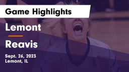 Lemont  vs Reavis  Game Highlights - Sept. 26, 2023