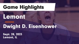 Lemont  vs Dwight D. Eisenhower  Game Highlights - Sept. 28, 2023