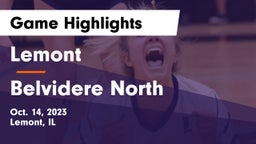 Lemont  vs Belvidere North  Game Highlights - Oct. 14, 2023
