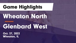 Wheaton North  vs Glenbard West  Game Highlights - Oct. 27, 2022