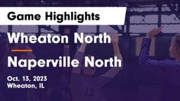 Wheaton North  vs Naperville North Game Highlights - Oct. 13, 2023