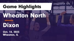 Wheaton North  vs Dixon  Game Highlights - Oct. 14, 2023