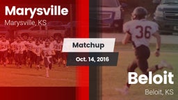 Matchup: Marysville High vs. Beloit  2016