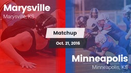 Matchup: Marysville High vs. Minneapolis  2016