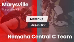 Matchup: Marysville High vs. Nemaha Central C Team 2017