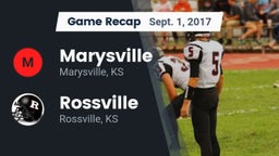 Recap: Marysville  vs. Rossville  2017