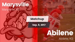 Matchup: Marysville High vs. Abilene  2017