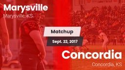 Matchup: Marysville High vs. Concordia  2017