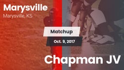 Matchup: Marysville High vs. Chapman JV 2017