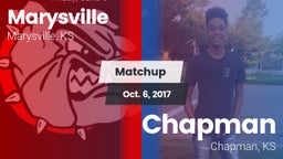 Matchup: Marysville High vs. Chapman  2017