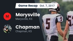 Recap: Marysville  vs. Chapman  2017