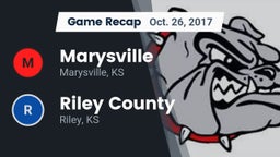 Recap: Marysville  vs. Riley County  2017