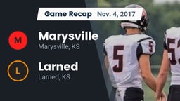 Recap: Marysville  vs. Larned  2017