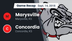 Recap: Marysville  vs. Concordia  2018