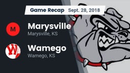 Recap: Marysville  vs. Wamego  2018