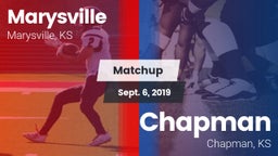 Matchup: Marysville High vs. Chapman  2019