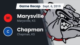 Recap: Marysville  vs. Chapman  2019