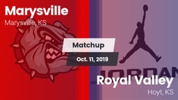 Matchup: Marysville High vs. Royal Valley  2019