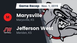 Recap: Marysville  vs. Jefferson West  2019