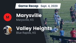 Recap: Marysville  vs. Valley Heights  2020