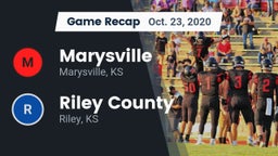 Recap: Marysville  vs. Riley County  2020