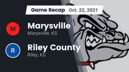 Recap: Marysville  vs. Riley County  2021
