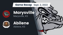 Recap: Marysville  vs. Abilene  2022