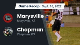 Recap: Marysville  vs. Chapman  2022