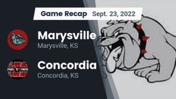 Recap: Marysville  vs. Concordia  2022