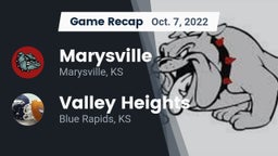 Recap: Marysville  vs. Valley Heights  2022