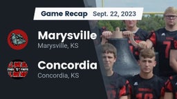 Recap: Marysville  vs. Concordia  2023