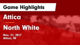 Attica  vs North White  Game Highlights - Nov. 21, 2017