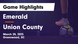 Emerald  vs Union County  Game Highlights - March 28, 2023