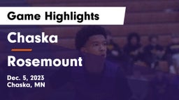Chaska  vs Rosemount  Game Highlights - Dec. 5, 2023