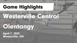 Westerville Central  vs Olentangy  Game Highlights - April 7, 2022