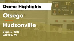 Otsego  vs Hudsonville  Game Highlights - Sept. 6, 2023