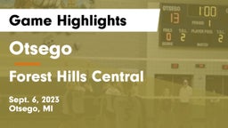 Otsego  vs Forest Hills Central  Game Highlights - Sept. 6, 2023