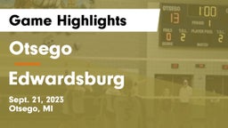 Otsego  vs Edwardsburg  Game Highlights - Sept. 21, 2023
