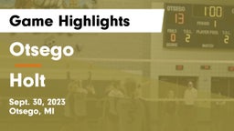 Otsego  vs Holt  Game Highlights - Sept. 30, 2023