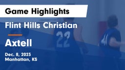 Flint Hills Christian  vs Axtell  Game Highlights - Dec. 8, 2023