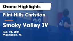 Flint Hills Christian  vs Smoky Valley JV Game Highlights - Feb. 24, 2024