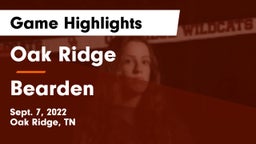 Oak Ridge  vs Bearden  Game Highlights - Sept. 7, 2022