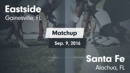 Matchup: Eastside  vs. Santa Fe  2016