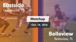 Matchup: Eastside  vs. Belleview  2016