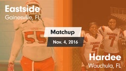 Matchup: Eastside  vs. Hardee  2016