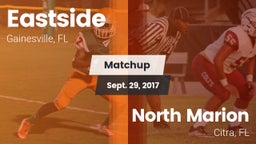 Matchup: Eastside  vs. North Marion  2017